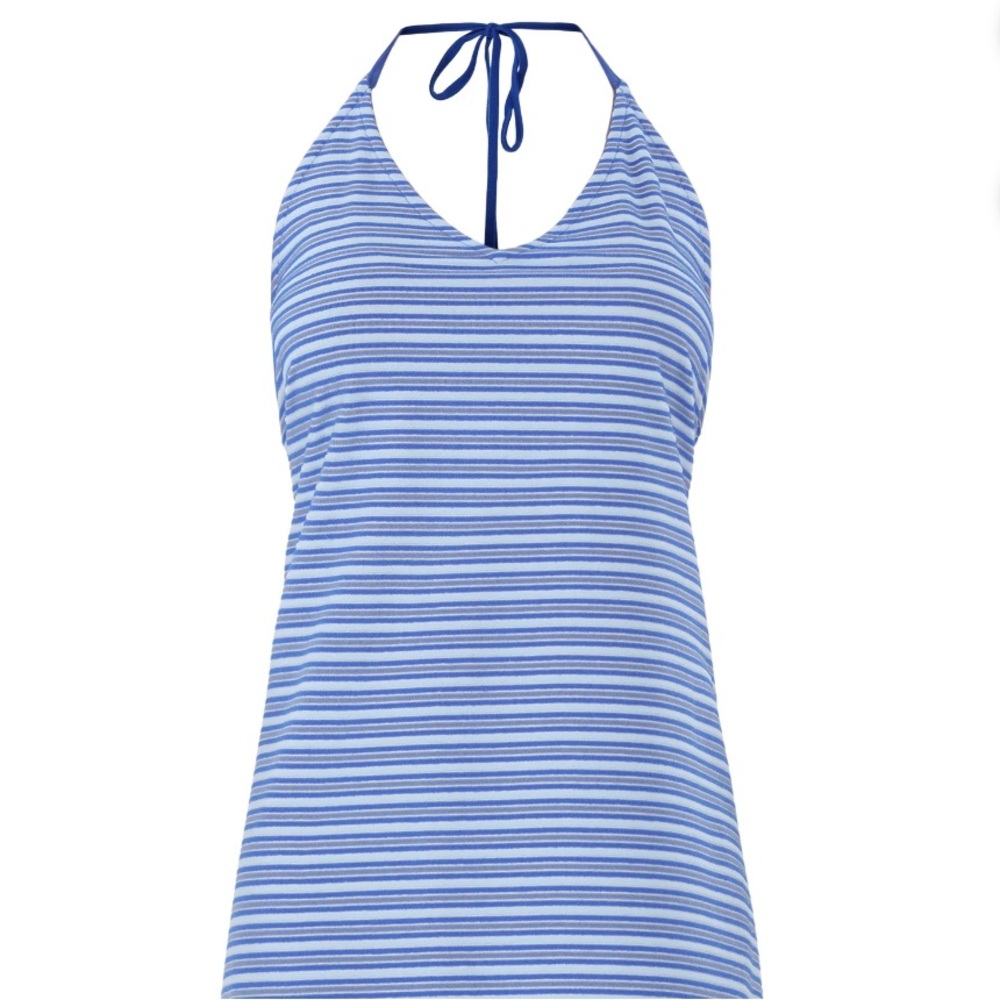 No Boundaries Loop Terry Halter Dress Coverup
